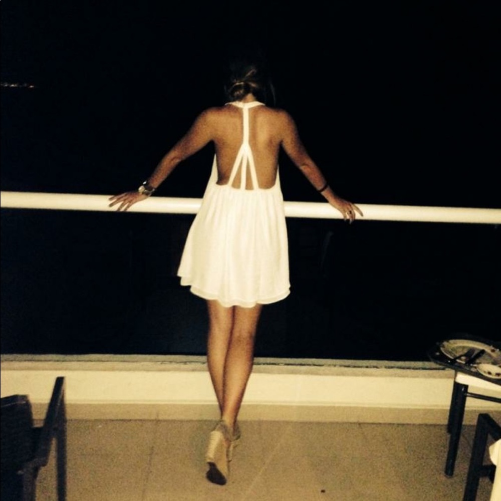 Show Me Your Mumu White Mini Dress